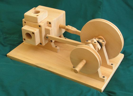 Wooden air engine 1