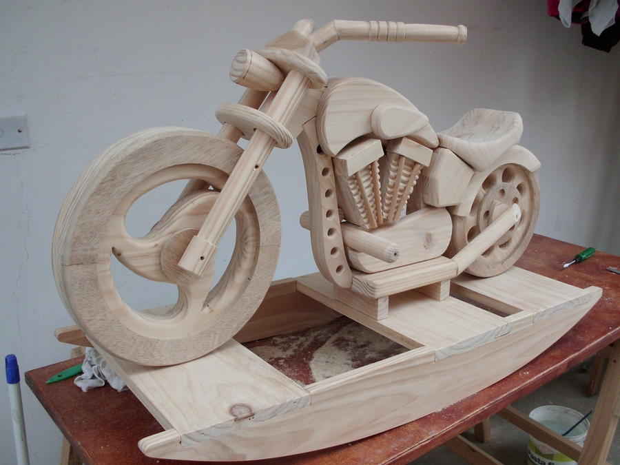 Motorcycle Rocking Horse Plans