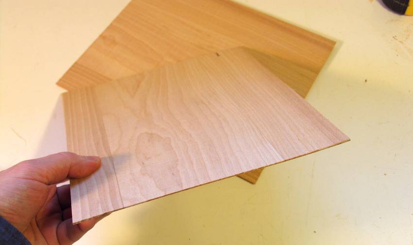 thin wood sheets