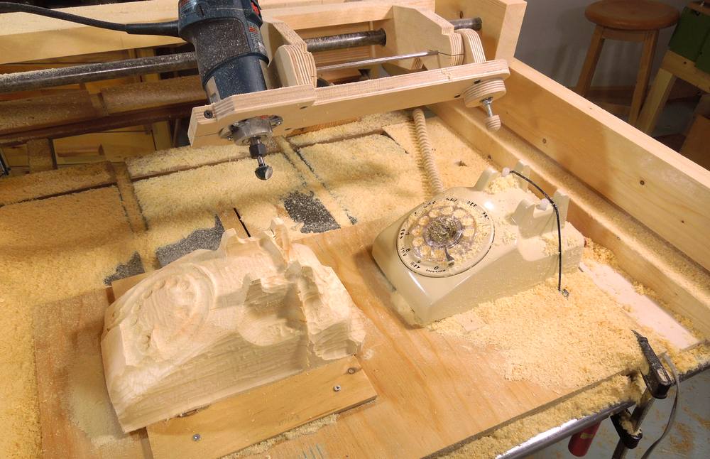 Wood Carving Copy Machine