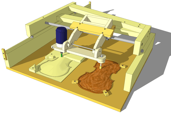 Router copy carver plans for sale