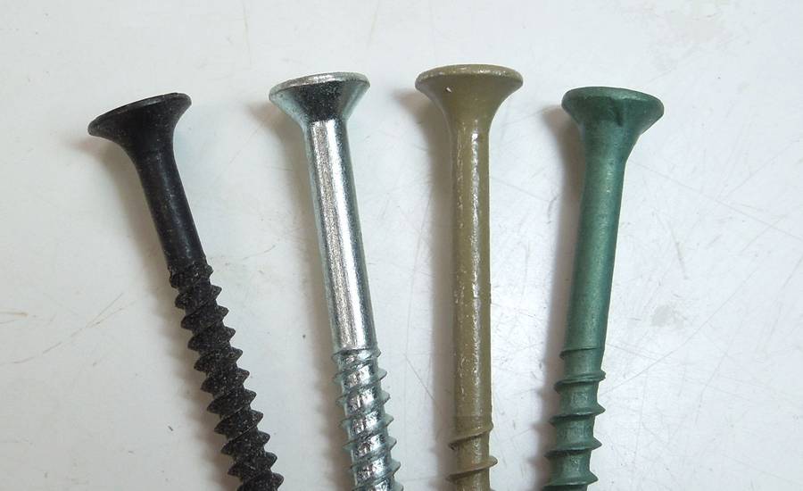Drywall screws vs. other types of wood screws