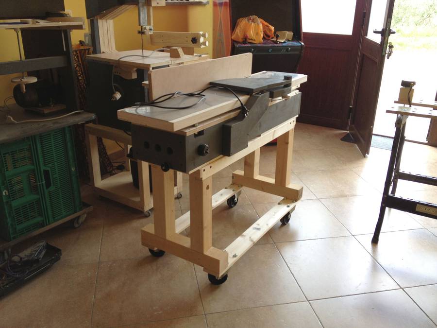 Wood Jointer Planer Stand