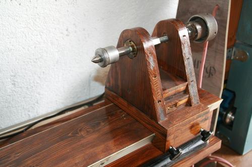 Homemade lathe