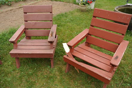 Como reparar sillas de jardín podridas