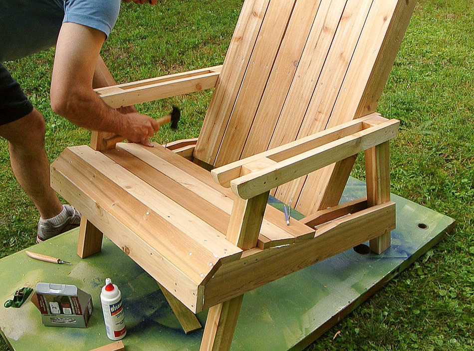 Build Wood Lawn Chairs PDF Woodworking