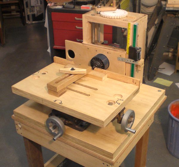 Homemade Drill Press Table
