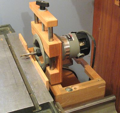 Homemade Horizontal Router Table