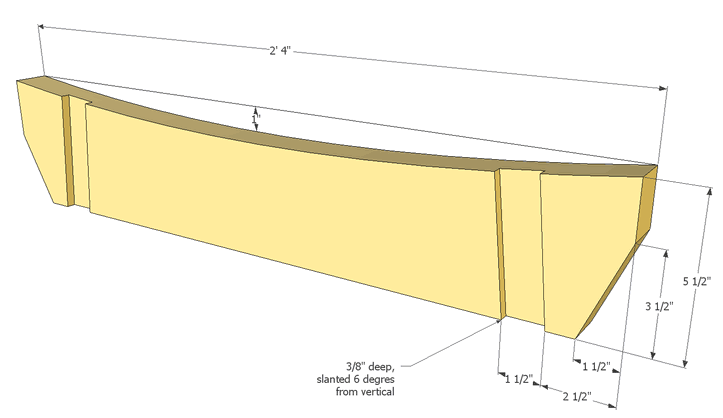 Patio bench (napping bench) plans