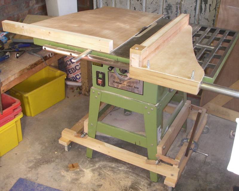 Homemade Table Saw Fence