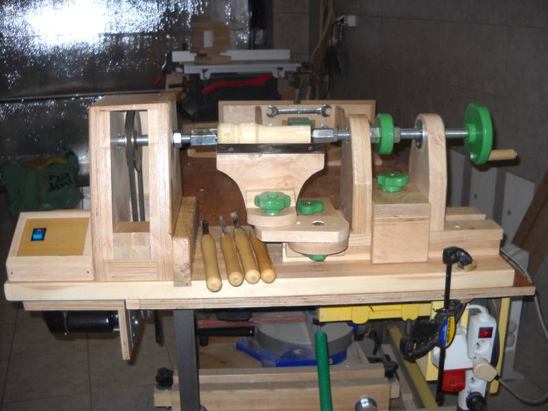 Homemade Wood Lathe Plans