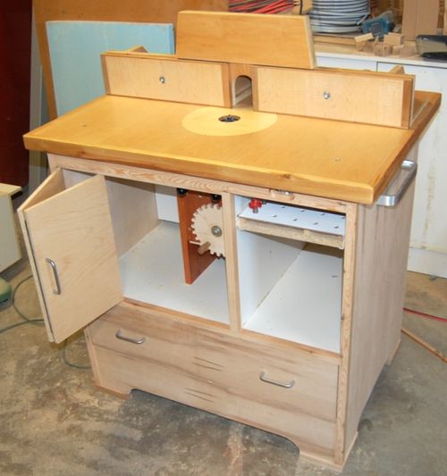 John Heisz's router table