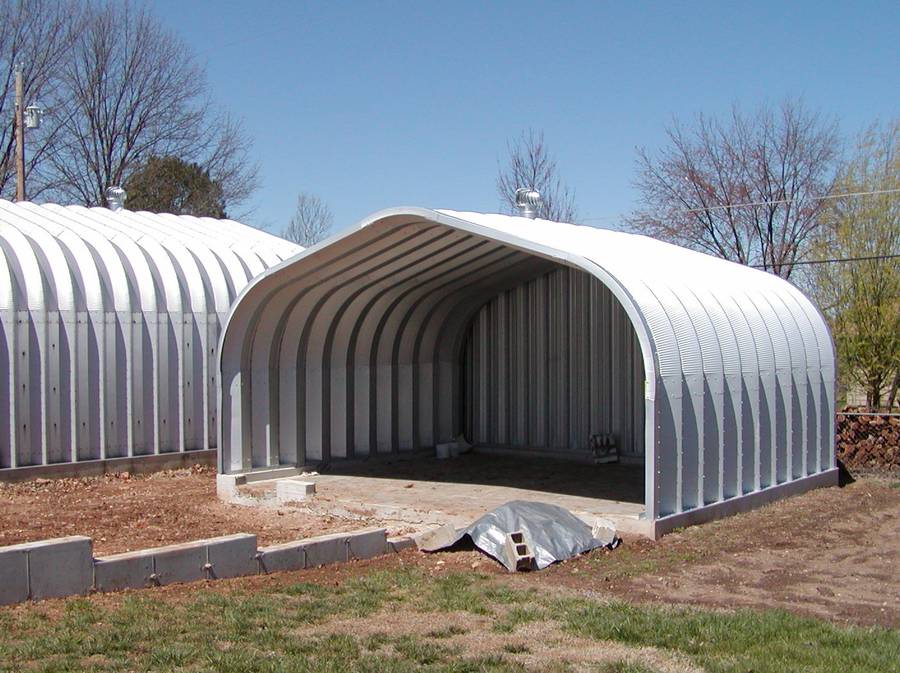 Building My Steel Garage (later to become new workshop)