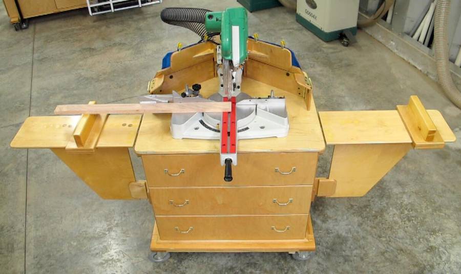 Miter Saw Dust Collection Ideas