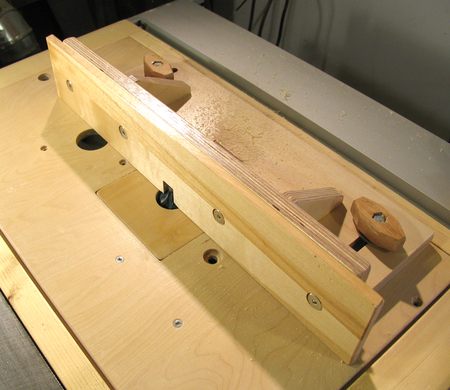 Homemade Router Table Fence