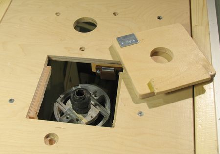 Homemade Router Table Insert