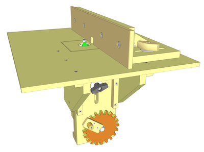 Router Table Lift Plans