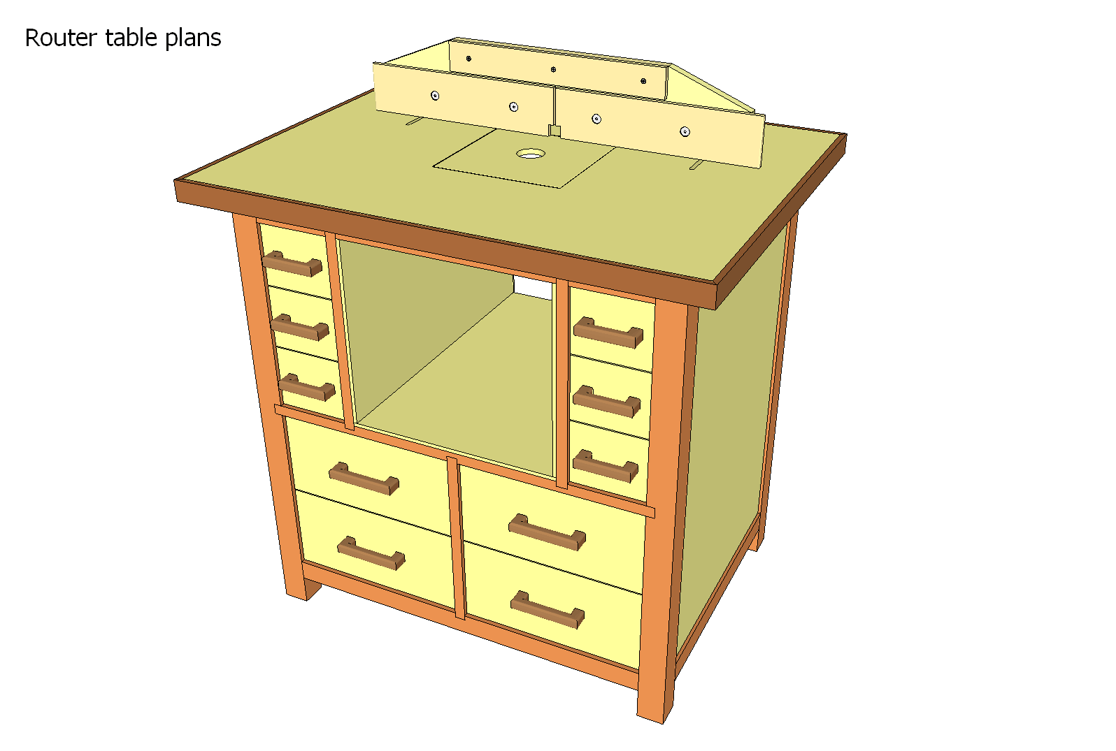 diy router table plans free | Woodworking Plans &amp; Project