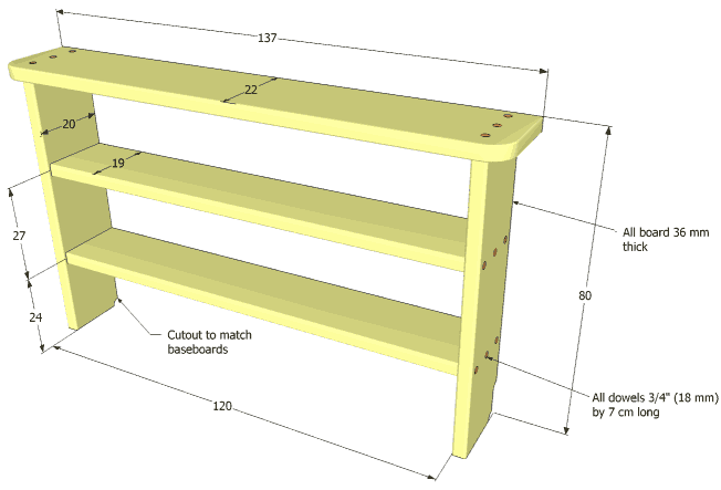 Wood Shelves Plans