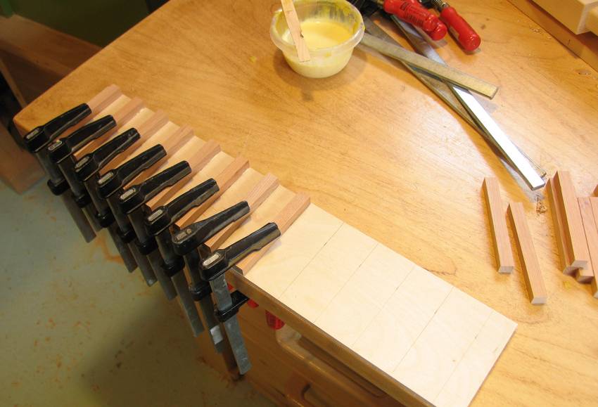 gluing boards