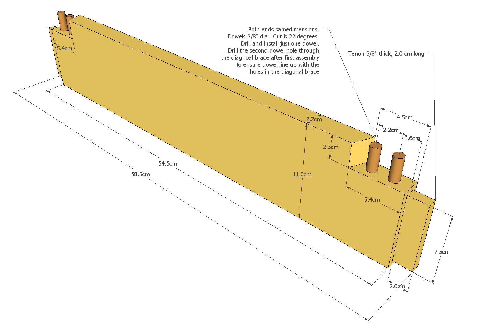 Wood Student Desk Plans