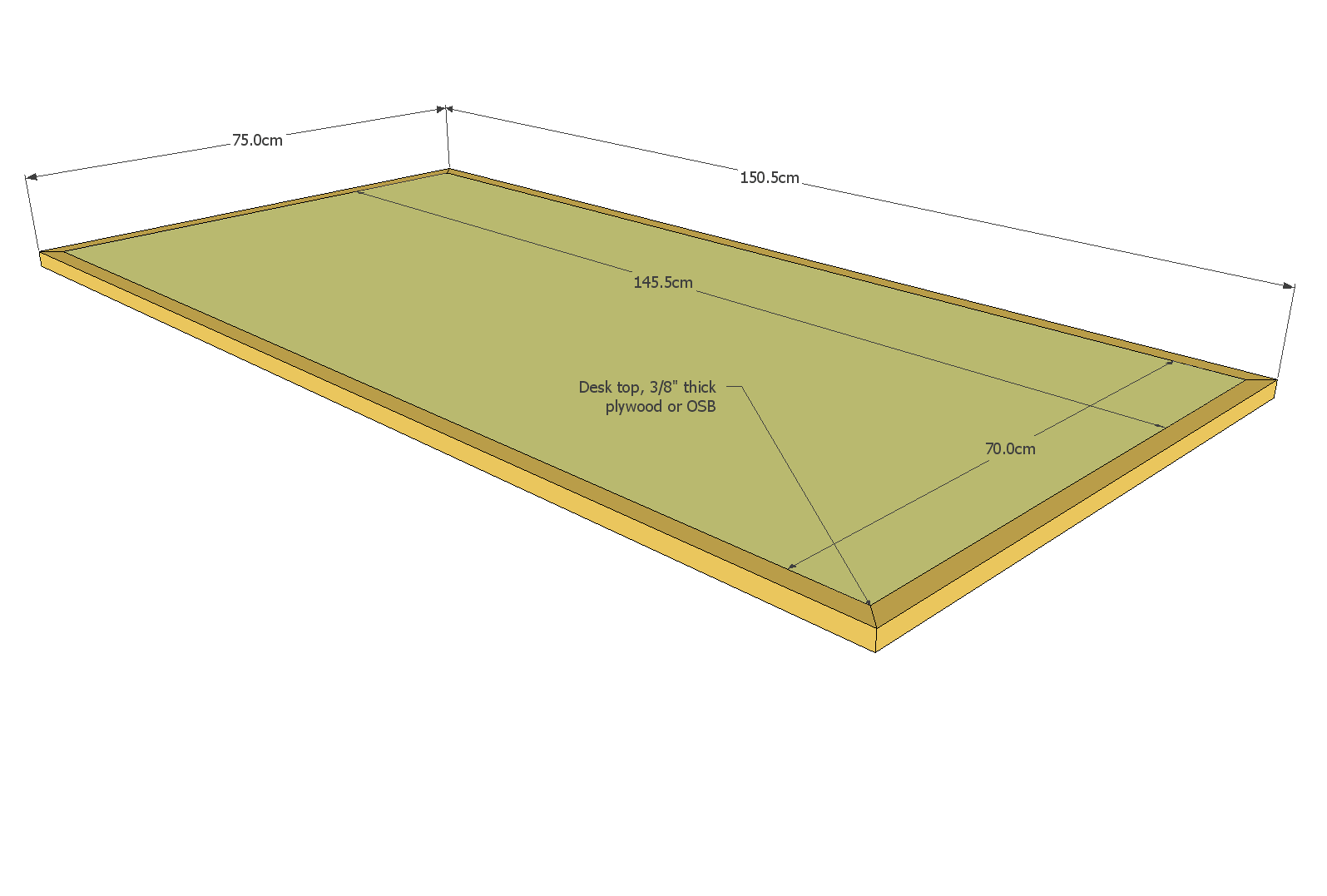 Student Desk Plans