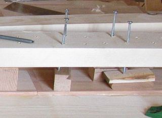 wood screws as clamps