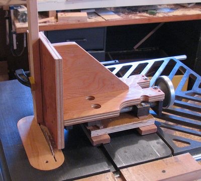 Tenon cutting jig