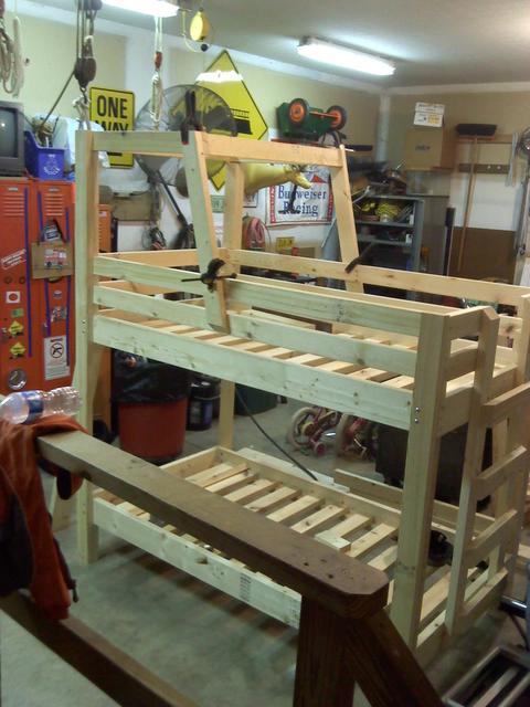 Tractor twin deals bed frame