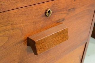 wooden drawer handle