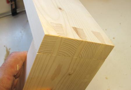 Wood groove