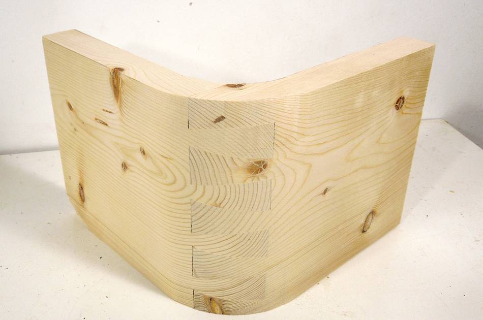 Impossible looking dovetail joint