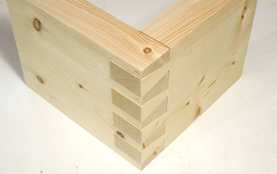 Impossible looking dovetail joint
