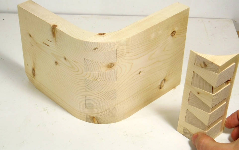 Impossible looking dovetail joint