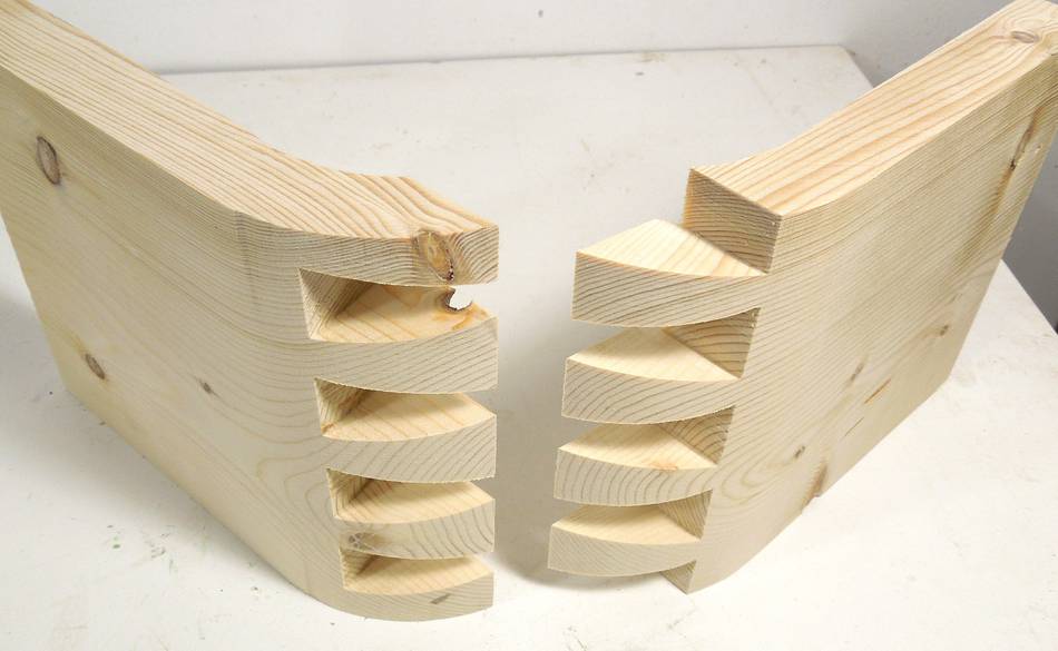 Impossible looking dovetail joint