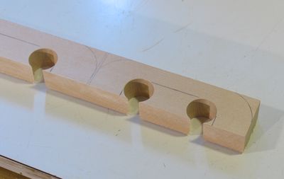 Making wooden drawer handles