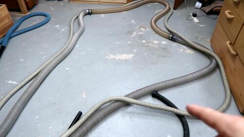 More suck from a shop-vac: Effect of hoses on dust collectors