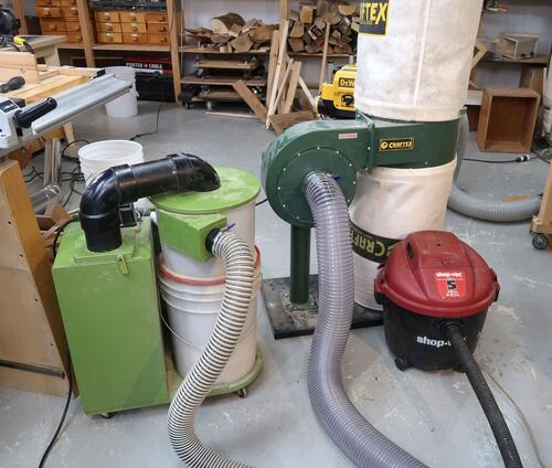 More suck from a shop-vac: Effect of hoses on dust collectors
