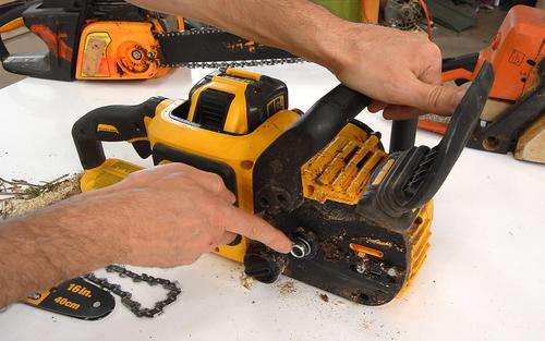 Electric deals dewalt chainsaw