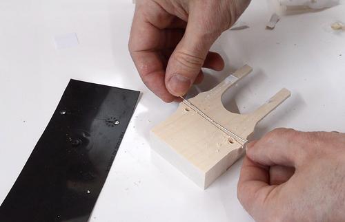 Building the tipping ramp mouse trap