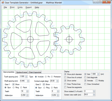 gear template generator program crack