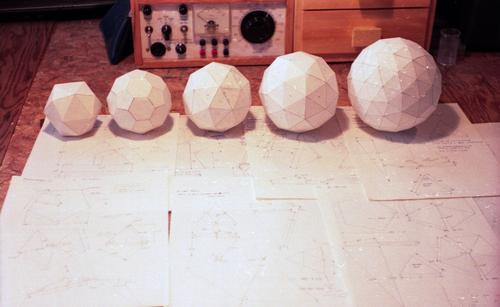 60 sided geodesic dome experiment