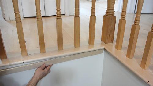 How To Install Laminate Flooring On Stairs With Spindles Flooring Ideas