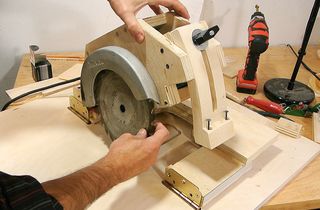 Fabricación de sierra de mesa casera