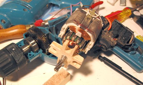 Repairing my Makita hand drill