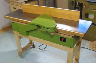 Homemade Jointer and Planer Stand Plans