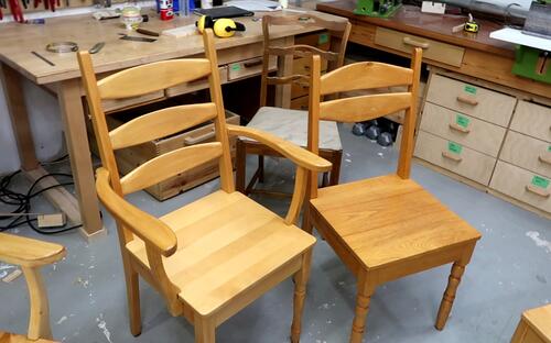 More about chairs and sturdy chair joinery