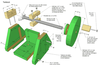 Wooden lathe plans