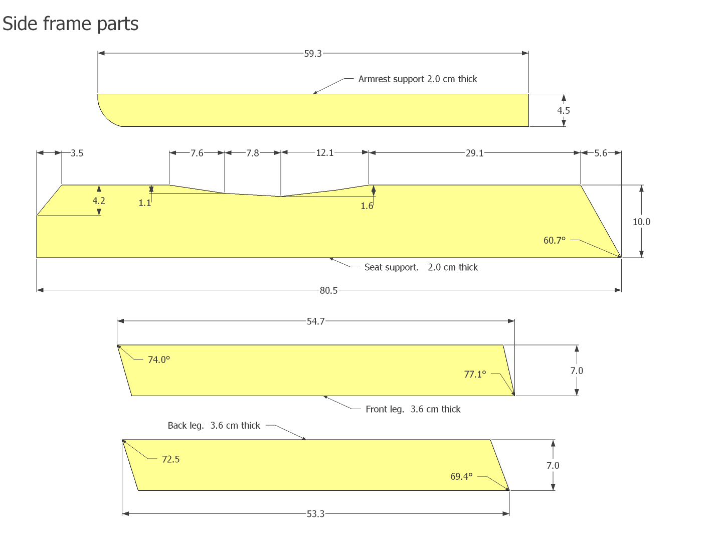 Lawn chair plans