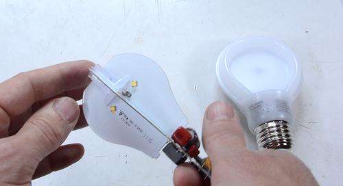 LED vs compact fluorescent colour spectrum